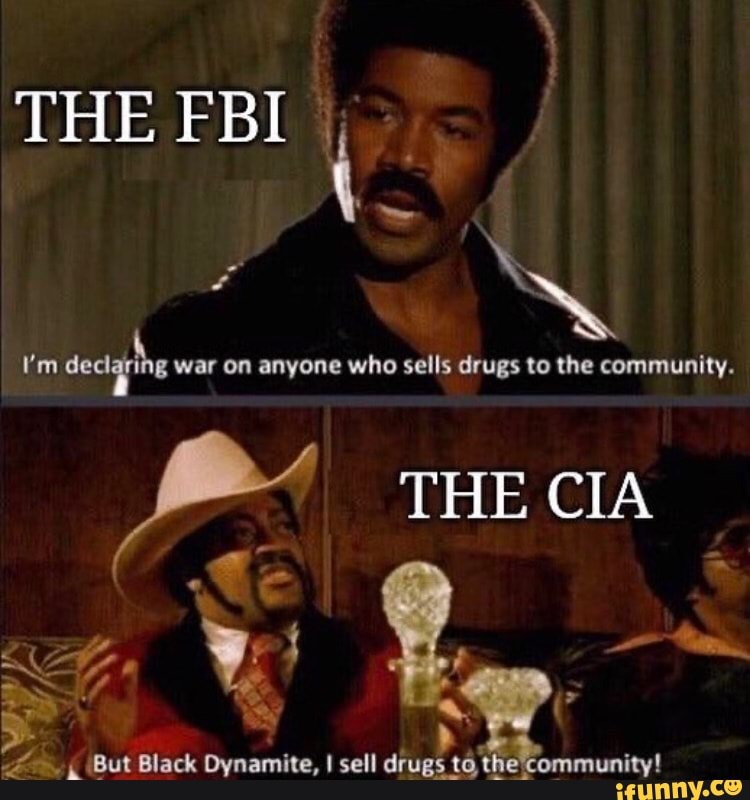 No
decis
S
4 'But Black Dynamite, I sell drugs
ommunity!