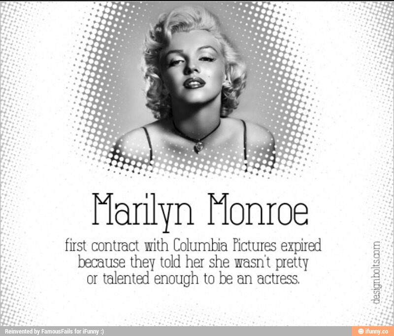 Marilyn Monroe first contract With Col umbia Pictures expired because ...
