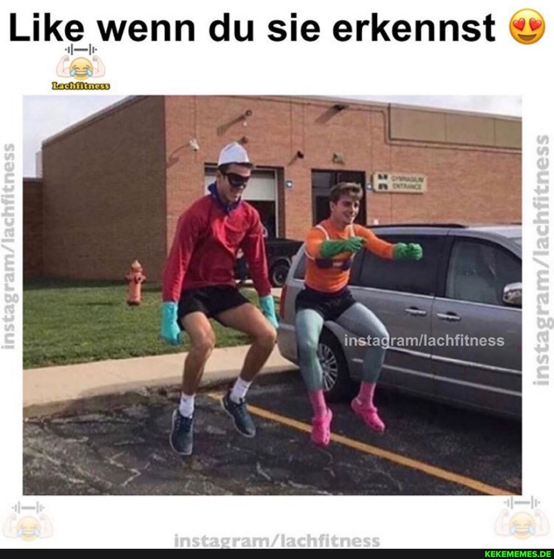 Like wenn du sie erkennst