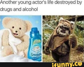 Another young actor's life destroyed by drugs and alcohol - iFunny