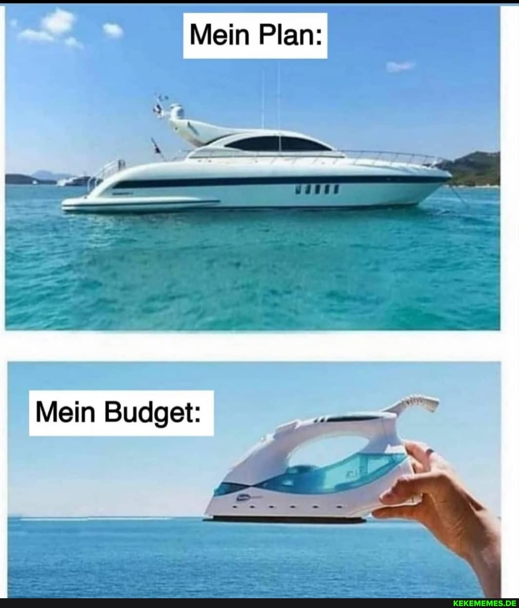 Mein Plan:
Mein Budget: