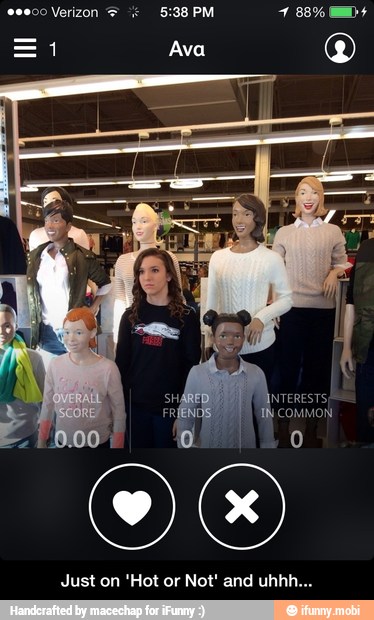 Just on 'Hot or Not' and uhhh...
