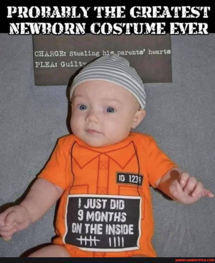 PROBARLY THE GREATEST EVER NEWBORN COSTUME EVER
CHARGE: Stealing hearts
PLEAs GuiLty
SUSY MONTES