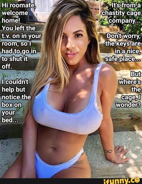 Friends Chastity Key Captions Roommate Friends Chastity Key Captions Roommate