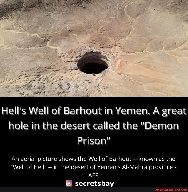 Well of hell yemen
