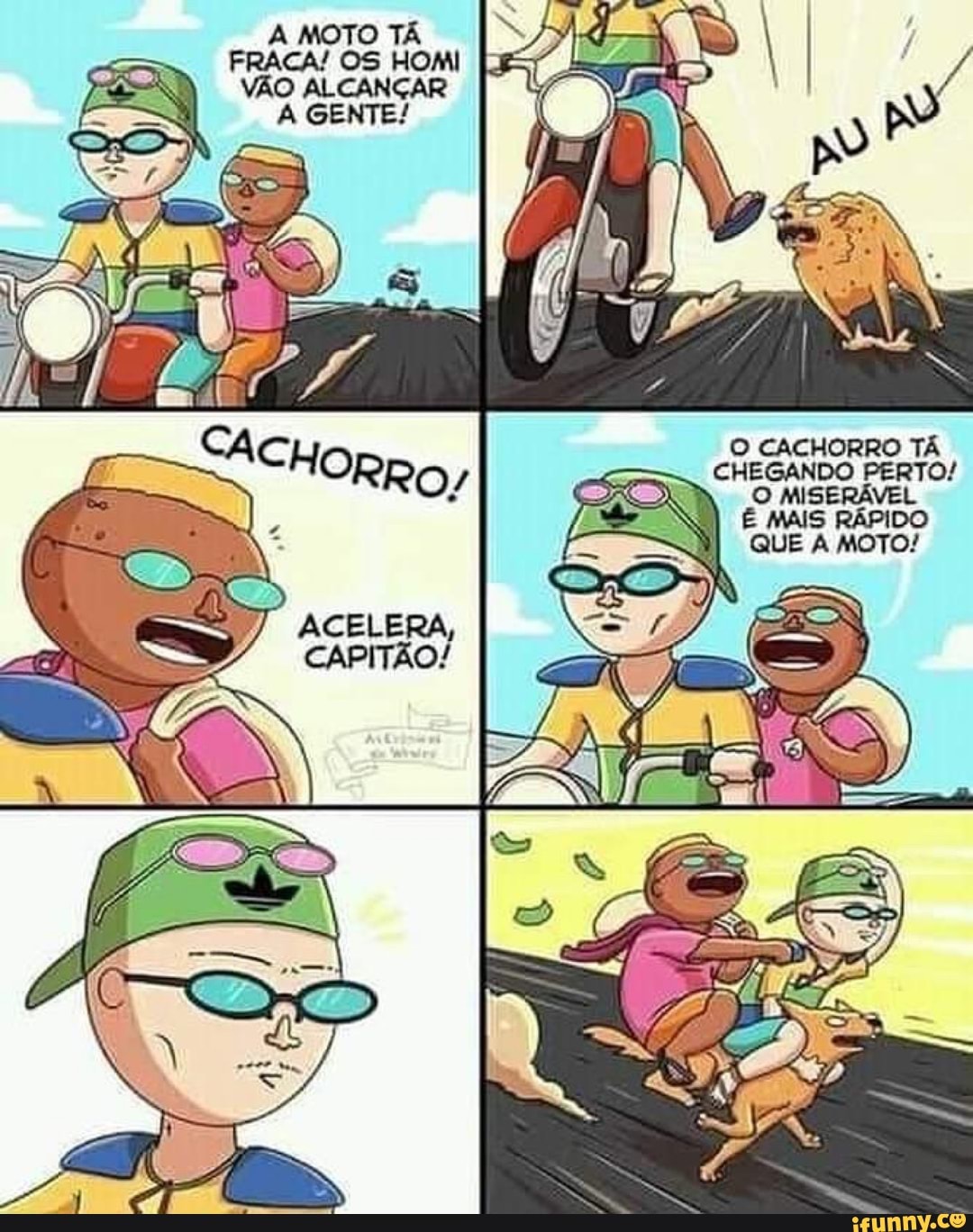 A NETO TÁ FRACA OS VÃO ALGANÇAR
CACHERRO TÁ CHEGANDO RAVEIR
MAIS
QUE
ACELERA,
