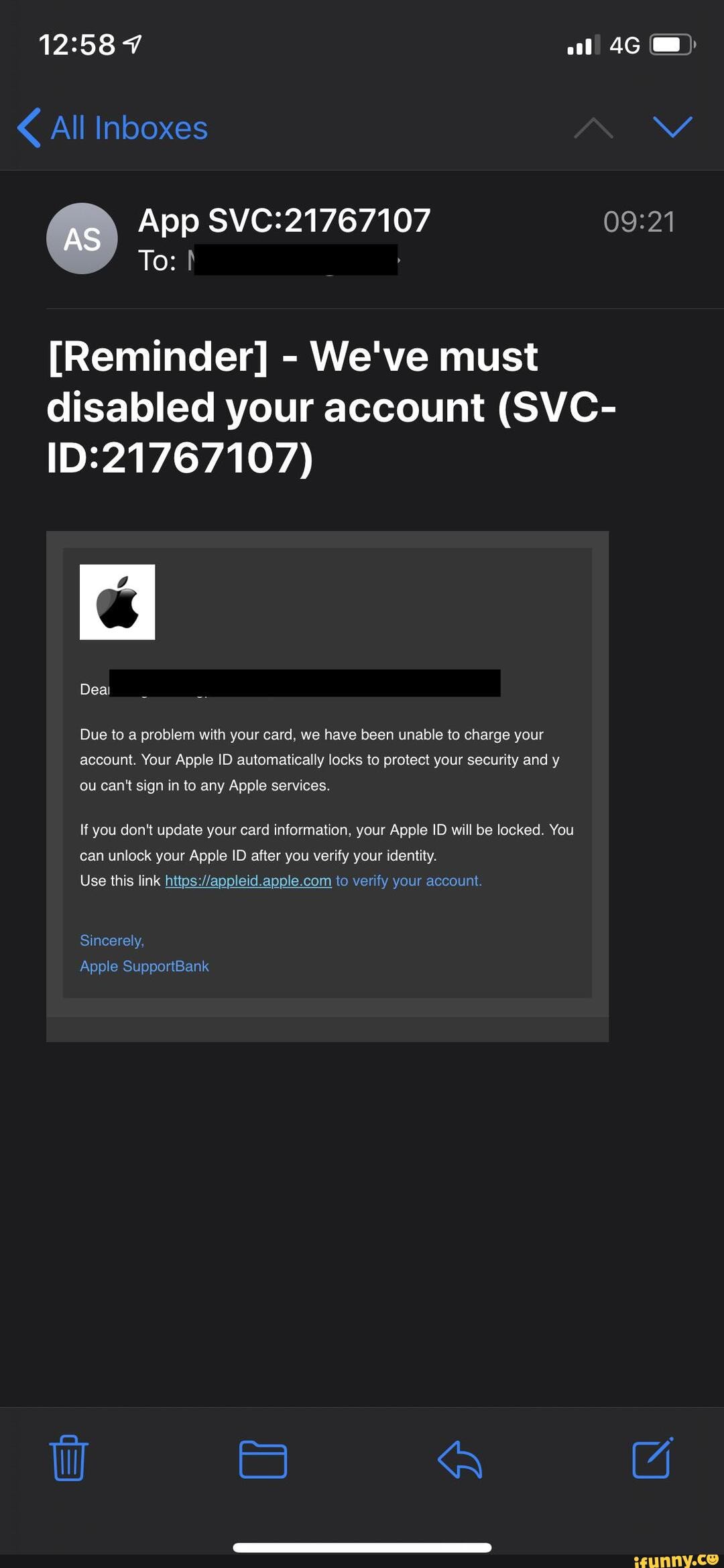 unable to confirm your oculus account