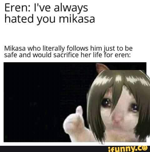 Featured image of post View 25 Eren Mikasa I&#039;ve Always Hated You