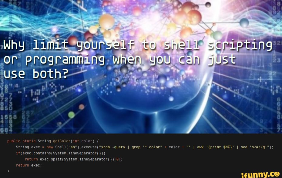 Ic static String get String exec = new query I grep '*.color' if (exec