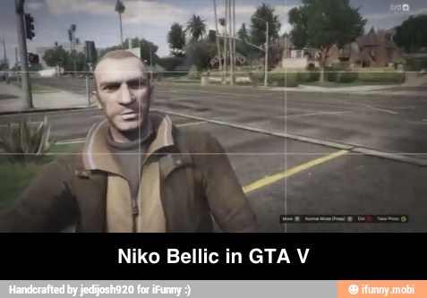 Niko Bellic in GTA V - Niko Bellic in GTA V