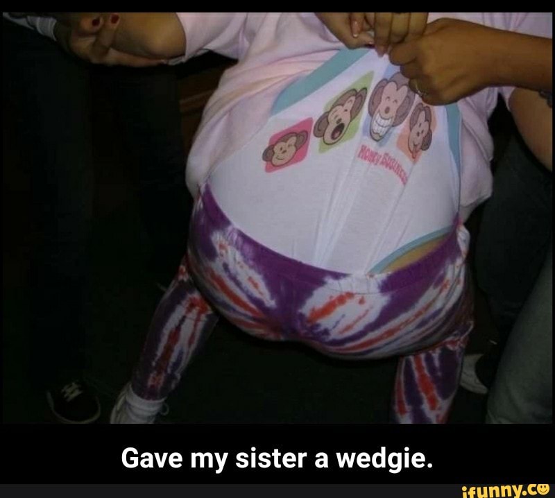 guy and girl wedgie game