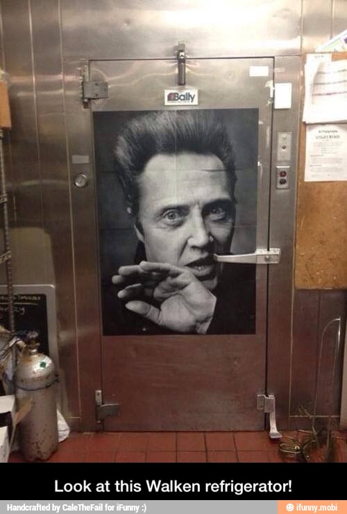 Look at this Walken refrigerator! - Look at this Walken refrigerator!