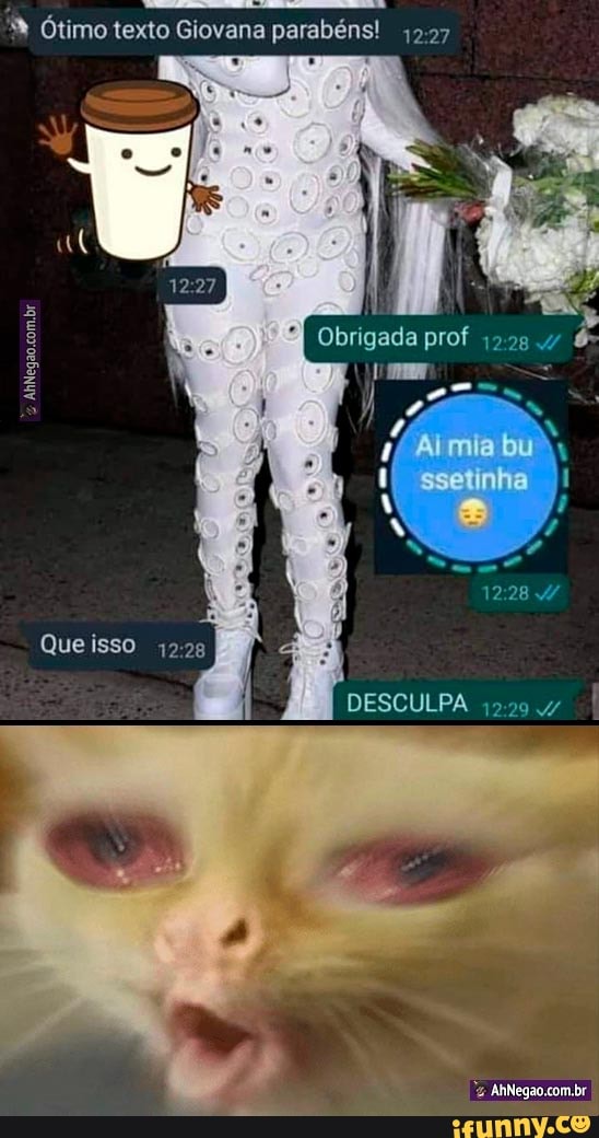 Ótimo texto Giovana parabéns!
Obrigada prof
AhNegao.com.br
Que isso
DESCULPA 4/
AhNegao.com.br.