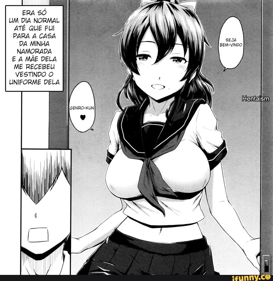 ERA SÓ
UM DIA NORMAL
ATÉ QUE FUI
IEL Woo
DA MINHA
NAMORADA
E A MÃE DELA
ME RECEBEU
VESTINDO O
UNIFORME DELA
K SEJA
[BEM-VINDO
