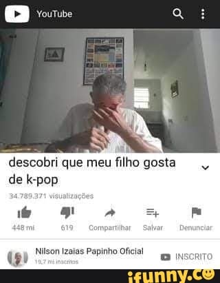 descobri que meu filho gosta de k-pop
61 Compartiliar Salvar Denunciar
TO