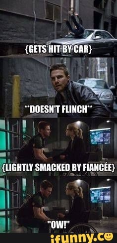 {GETS HIT CAR}
well
"DOESNT FLINCH"
Mill Pe
{UIGHTLY SMACKED BY FIANCEE}
+ ES