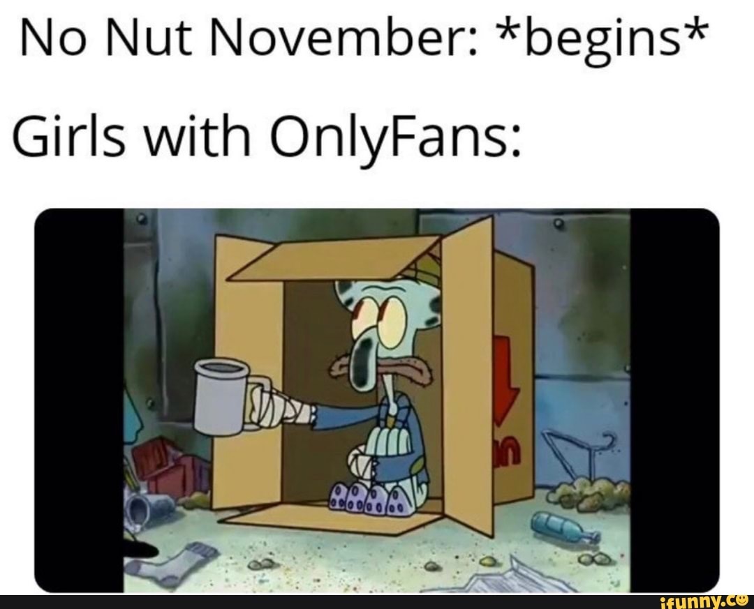 No nut november onlyfans