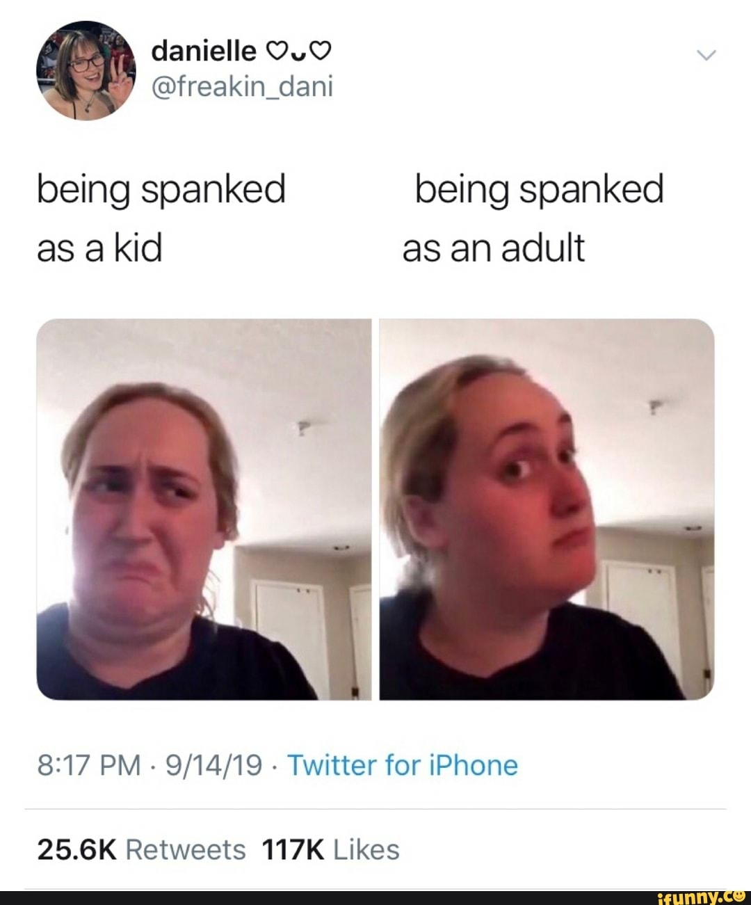 Being spanked being spanked kid as adult 8:17 PM - 9/14/19 - Twitter ...