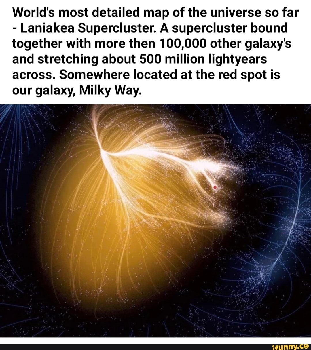 World's Most Detailed Map Of The Universe So Far - Laniakea ...