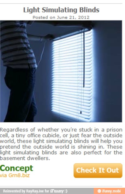 Light Simulating Blinds