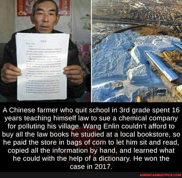 A Chinese farmer who quit school in grade spent 16 years teaching ...