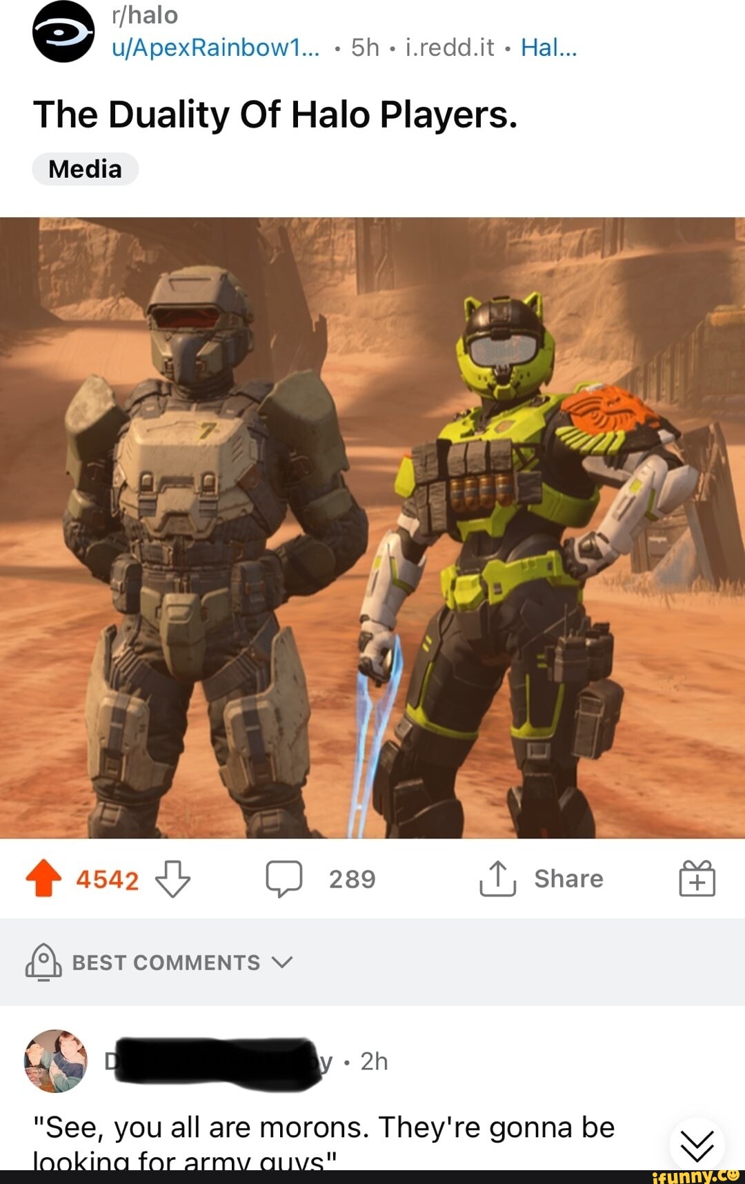 The duality of Halo Infinite… : r/halo