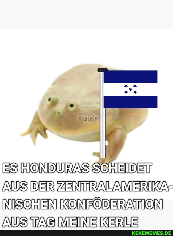 HONDURAS
AUS DER ZENTTRALAMERIKAF NISCHEN KONFÖDERATIEN ANN@ AR MEINT
