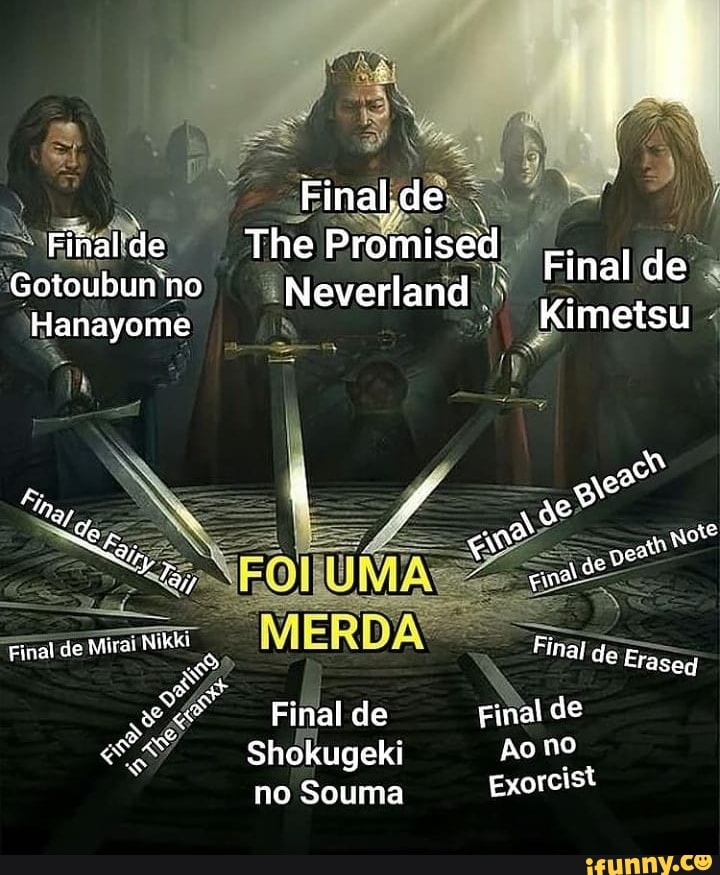 Final de...
Fihal de romised
The Promised Final de otoubun no Neverland .
Hanayome Kimetsu ap, A eN a, a po pesto
pirai Nikki Fi
Final de Mi Mirai Nikki de Erased
Final de Final de
SS Shokugeki Ao no no Souma Exorcist