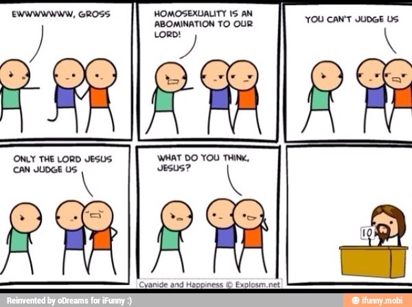 HOMOSEXUALITY IS AN
ABOMINATION TO OUR
LORD!