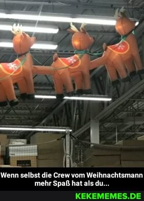 Wenn selbst die Crew vom Weihnachtsmann mehr Spaß hat als du - Wenn selbst die Crew vom Weihnachtsmann mehr Spaß hat als du...