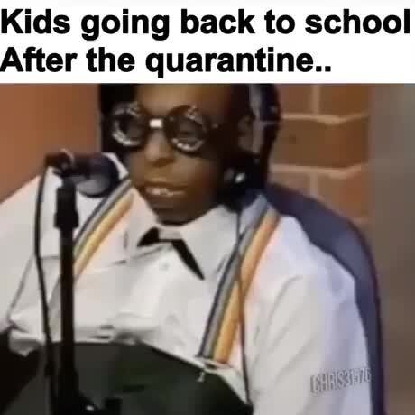 Kids Going Back To School After The Quarantine