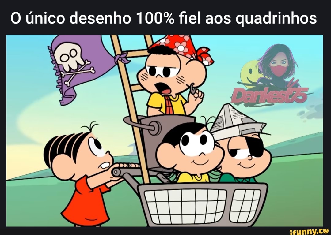 O único desenho 100% fiel aos quadrinhos