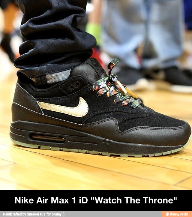 Nike Air Max 1 iD "Watch The Throne" - Nike Air Max 1 iD "Watch The Throne"