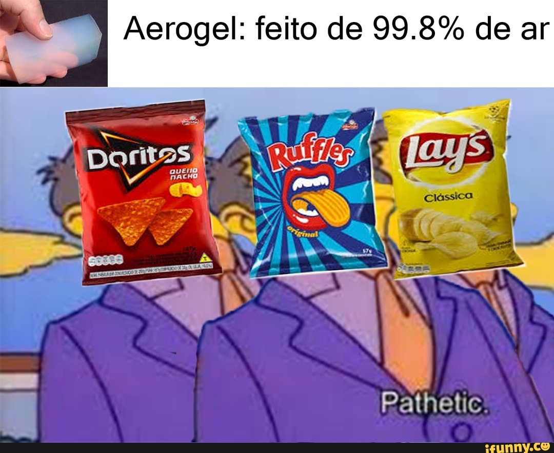 Aerogel: feito de 99.8% de ar
al