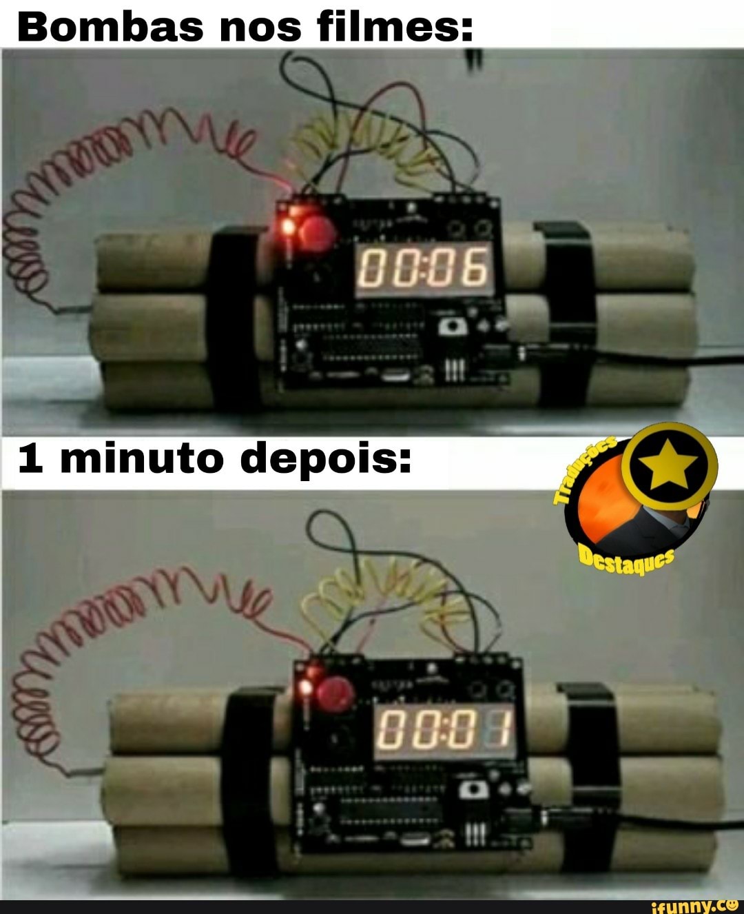 Bombas nos filmes: