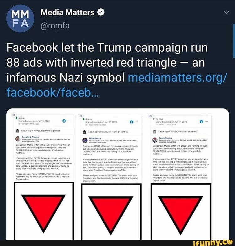 MM
Facebook let the Trump campaign run
