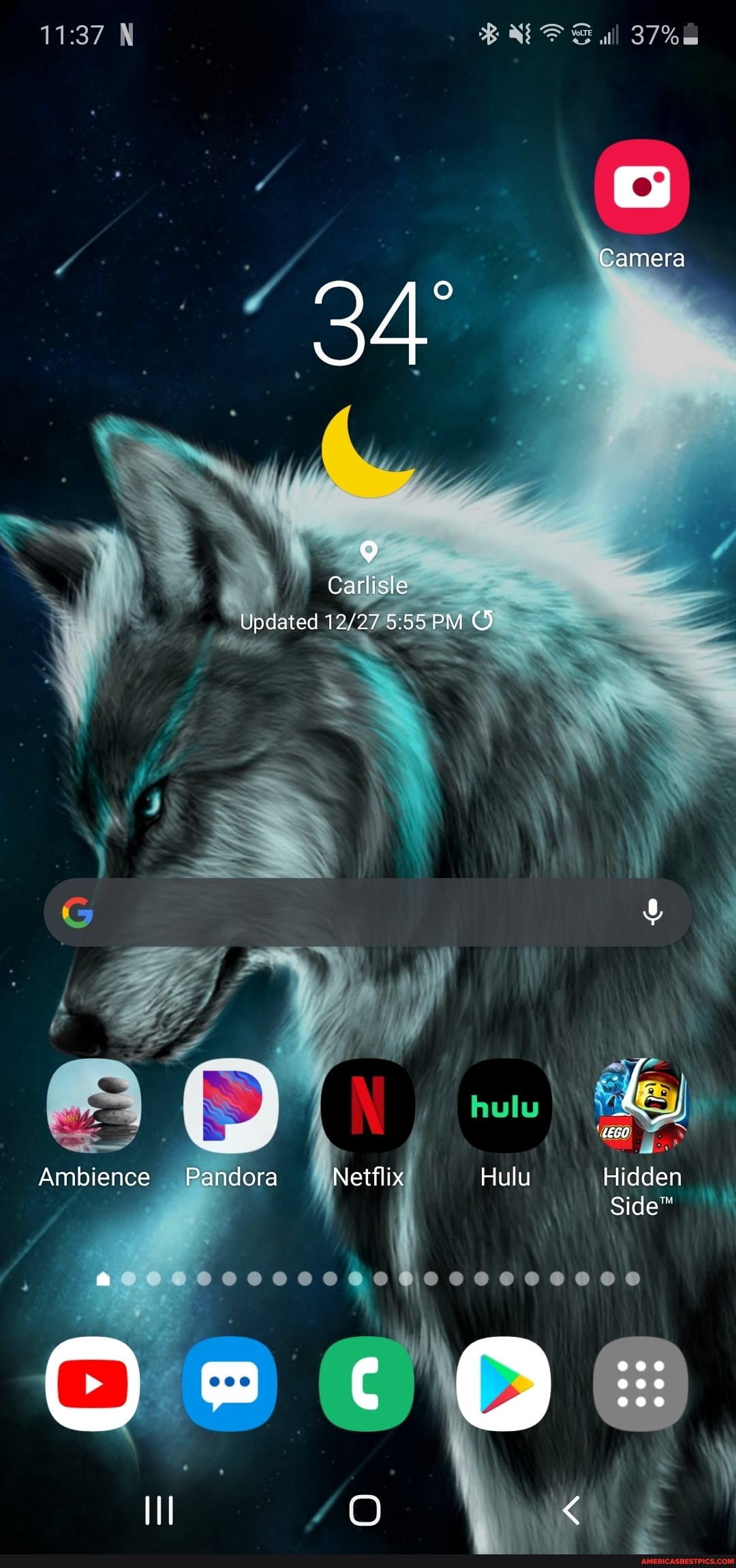 Camera
'3
Carlisle
Updaied PM
Ambience Pandora Netflix Hulu Hidden