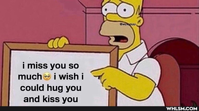 i miss you so much i wish i could hug you
and vol