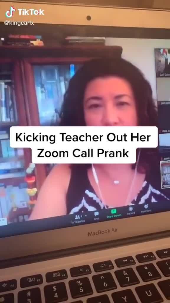 Tiktok Zoom Pranks On Teachers