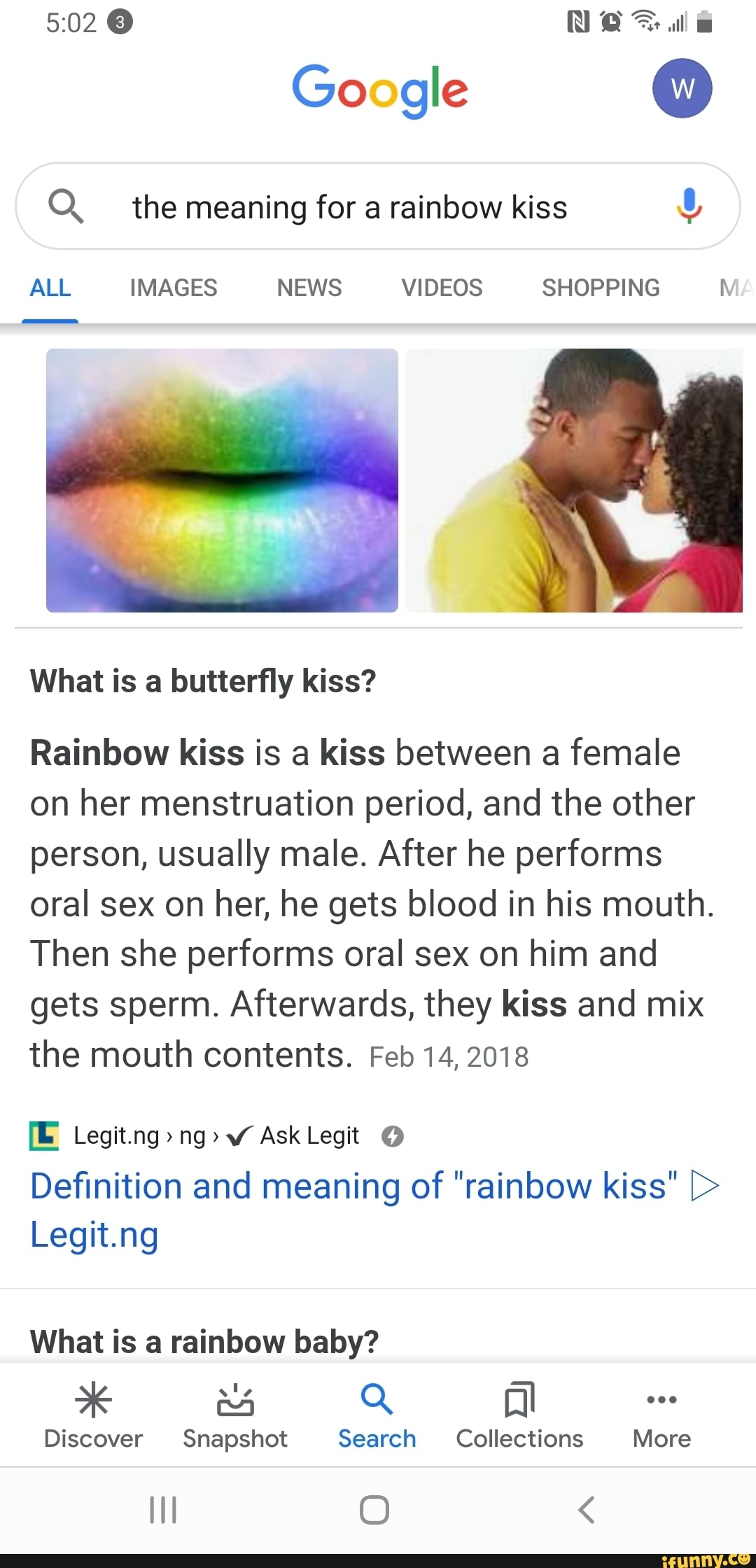 Kiss whats a butterfly 