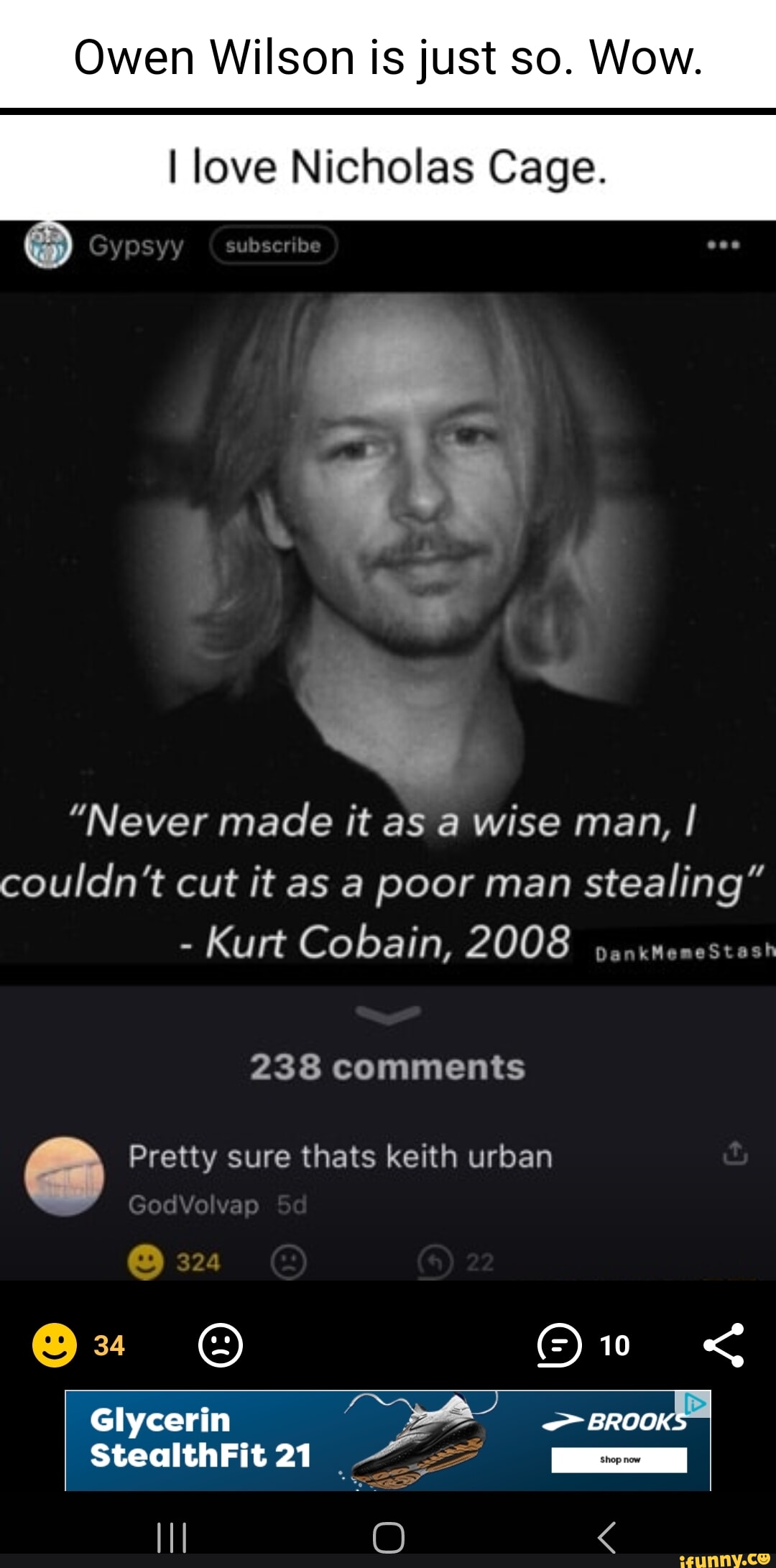 Kurt Cobain memes memes. The best memes on iFunny