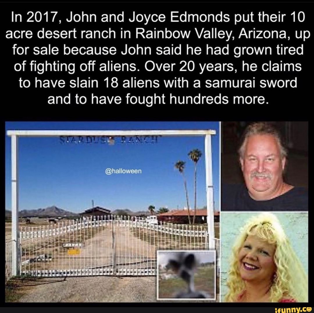 In 2017, John and Joyce Edmonds put their 10 acre desert ranch in