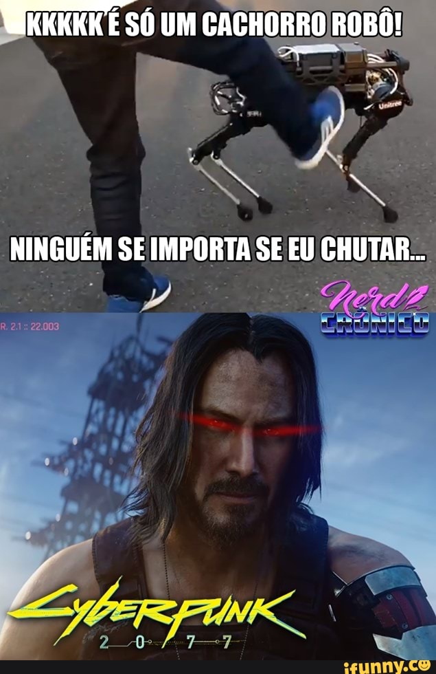 E UM CACHORRO R
NINGUÉM SE IMPORTA SE EU
E