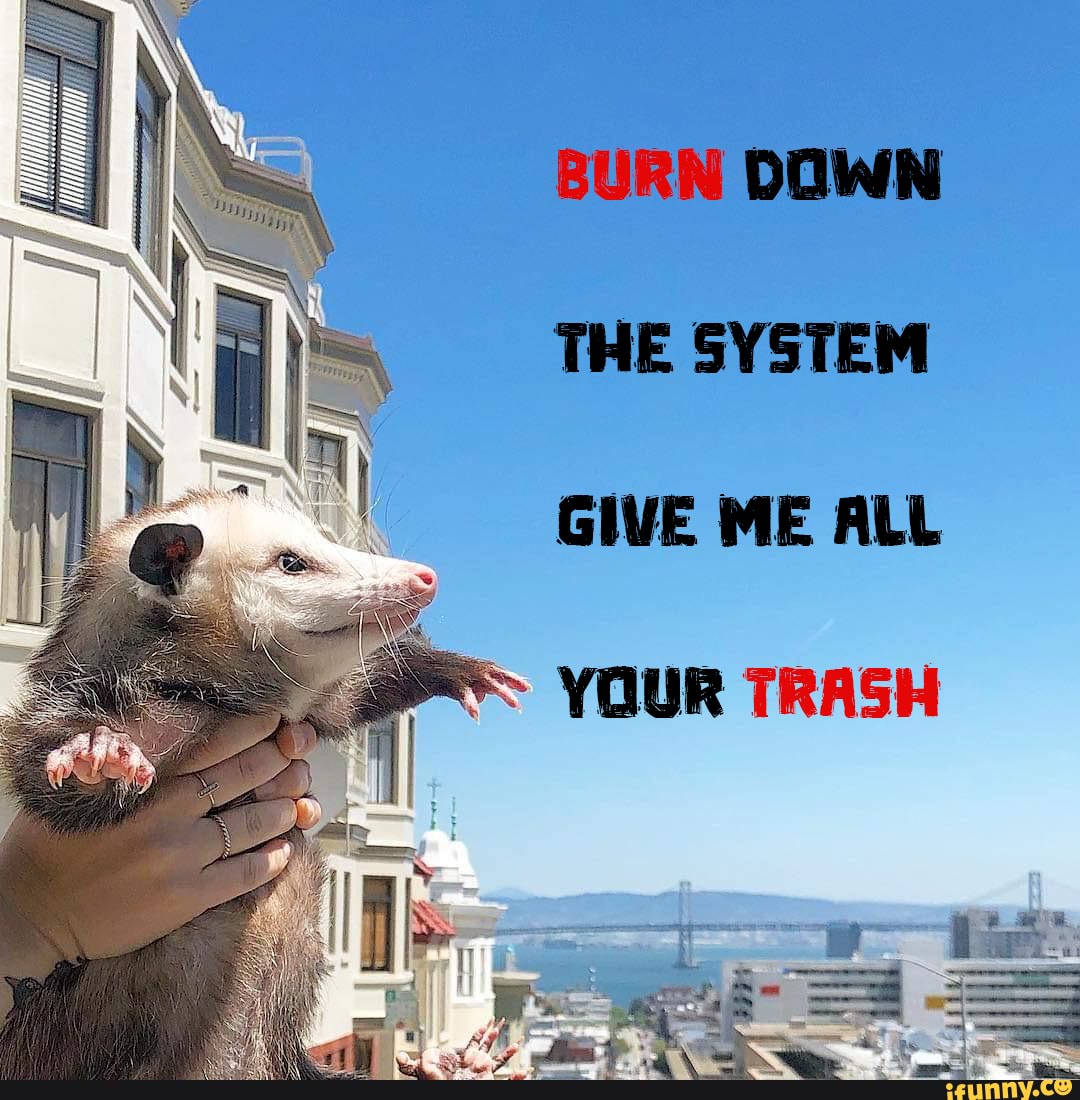 die-in-a-fire-burn-down-the-system-give-me-all-your-trash