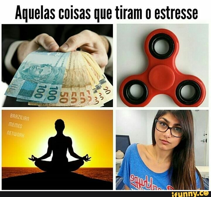 Aquelas coisas que tiram o estresse
