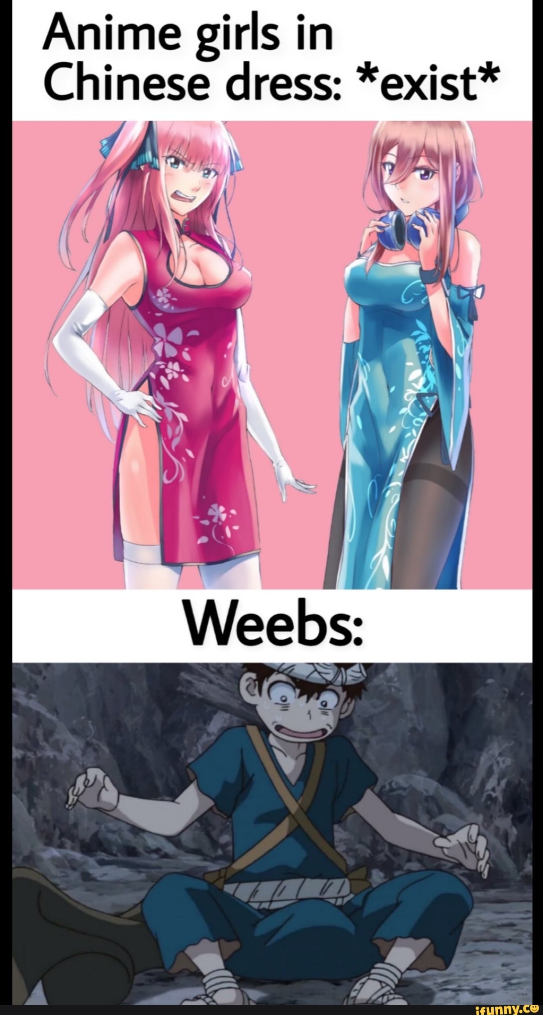Anime girls in
Chinese dress: *exist*
Ks
Weelos