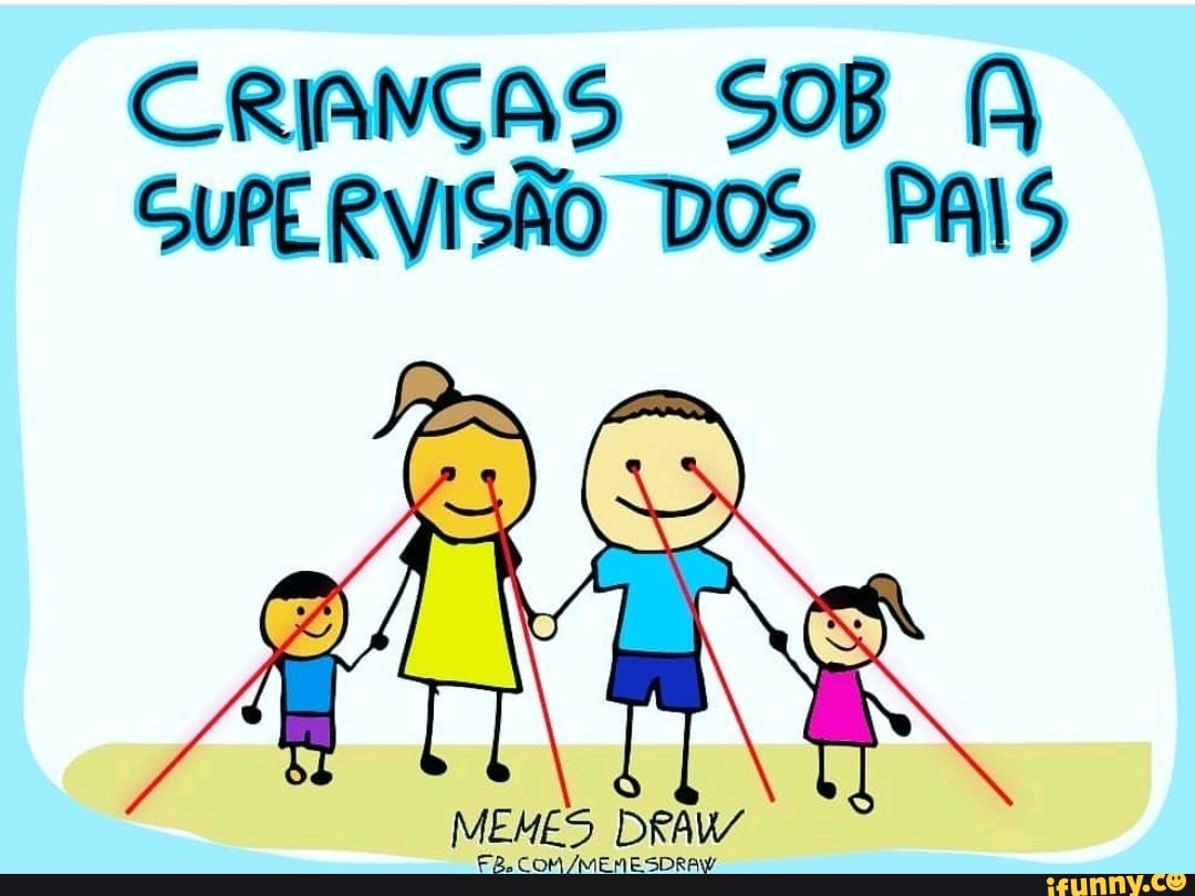 CRIANÇAS SOB SuPE RyISÃO DOS PAIS