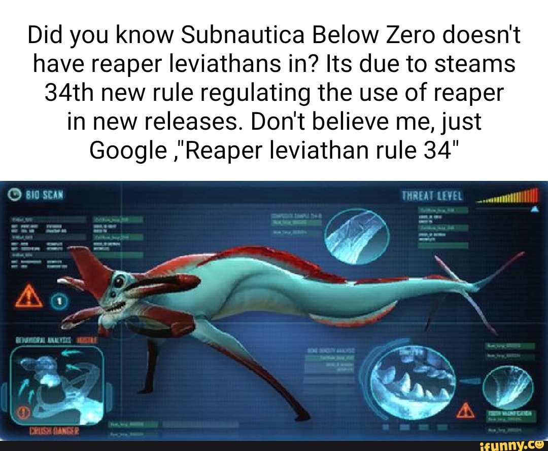 subnautica wiki below zero reaper