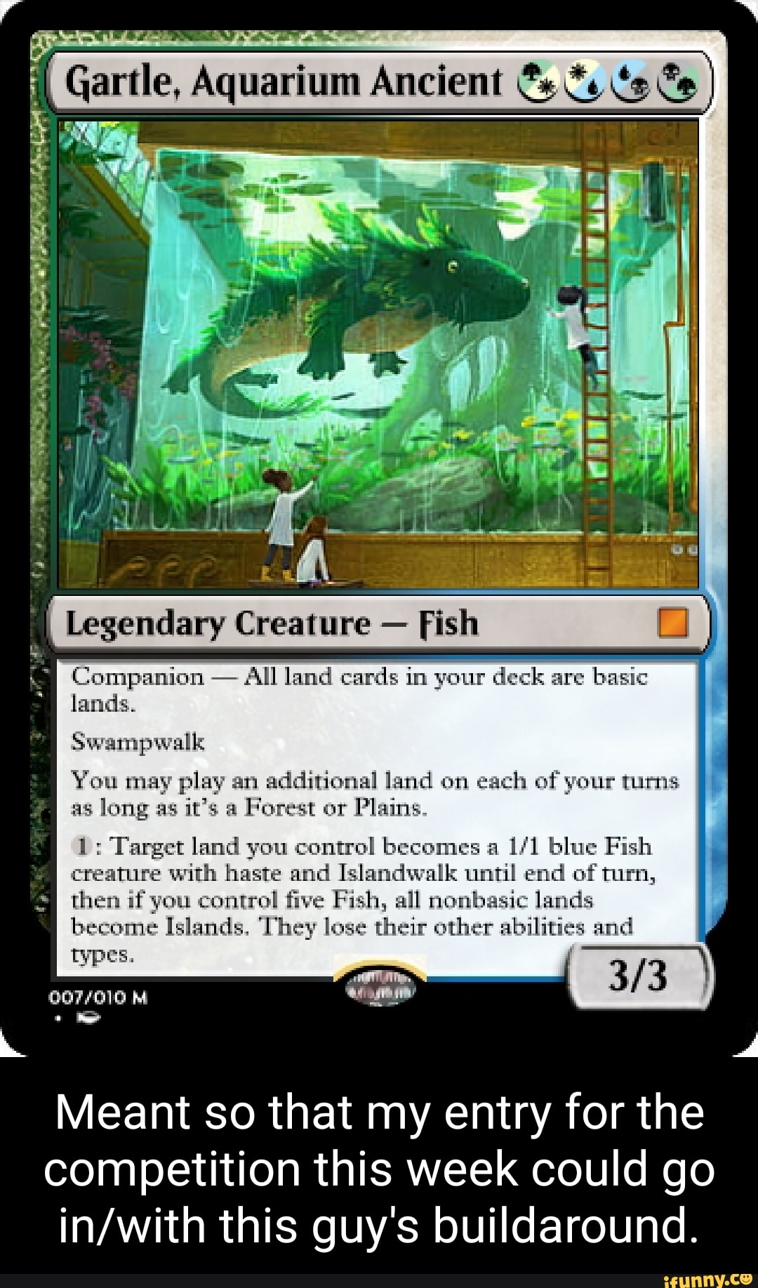 Ag at Fish Companion - All land cards in pour deck are baste lands. Swampwalk You may Ag at Fish Companion - All land cards in pour deck are baste lands. Swampwalk You may