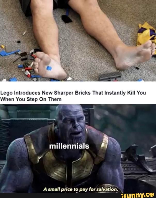 Lego Introduces New Sharper Bricks That Instantly Kill You
When You Step On Them
A small price to pay for salvation.